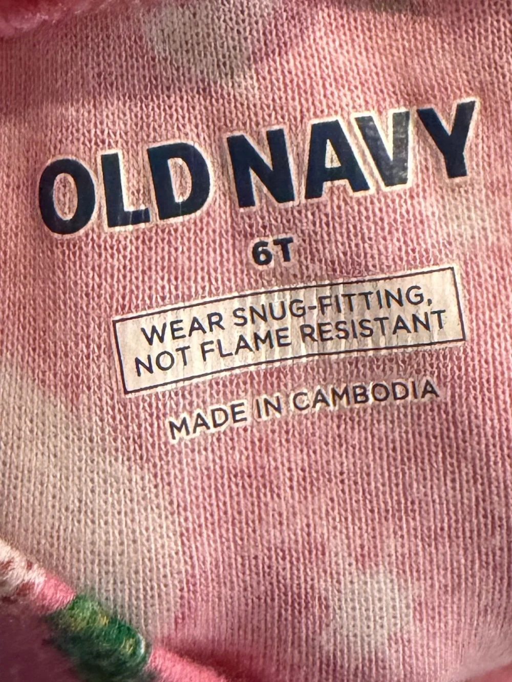 Kids old navy pjs size 6t